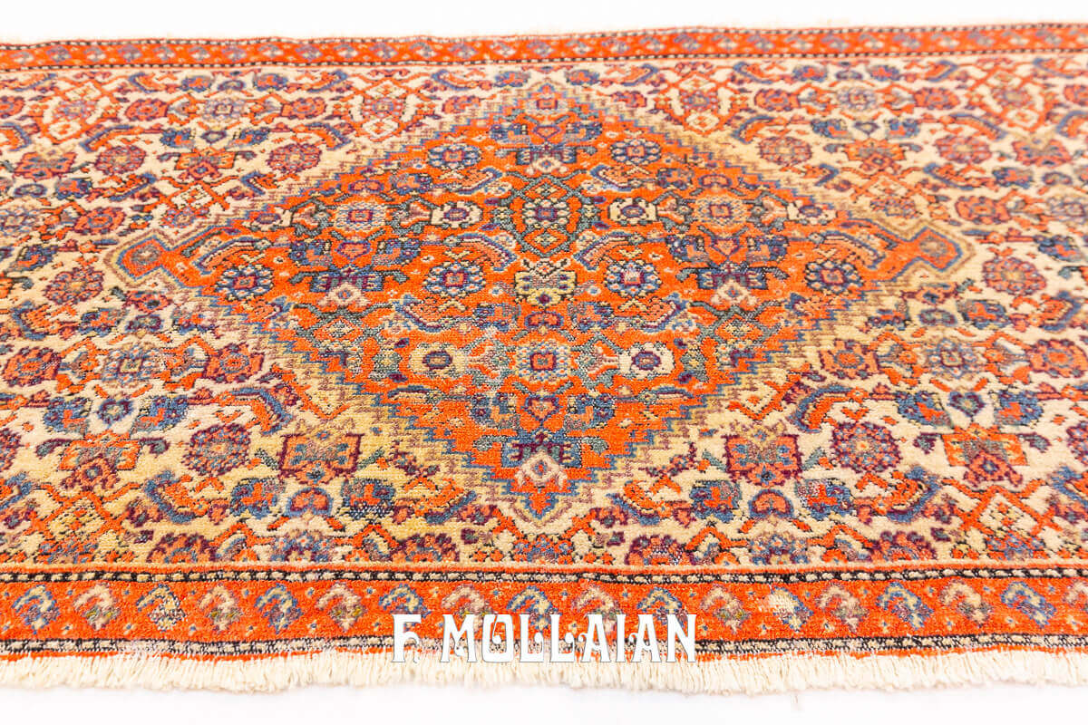 Antique Persian Senneh Rug n°:72316878